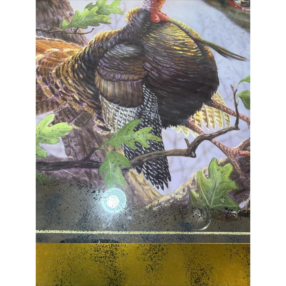 RARE MILLER HIGH LIFE MIRROR SIGN TOM TURKEY BY JOE BUCHER (346) LOW NUMBER 1999